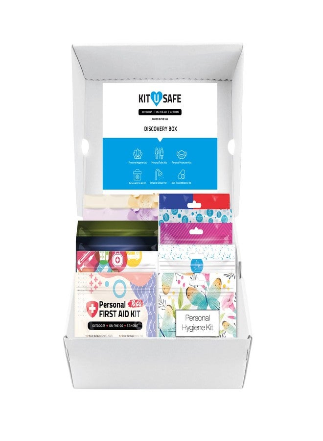 pH Advantage Discovery Kit with Shaving, Feminine Hygiene, First Aid, Essential Flows, Shower, Toilet & PPE Kits – Complete Travel & Emergency Essentials in a Convenient Box - Image 1